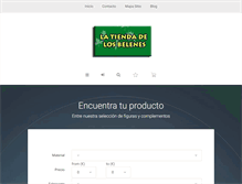 Tablet Screenshot of latiendadelosbelenes.com